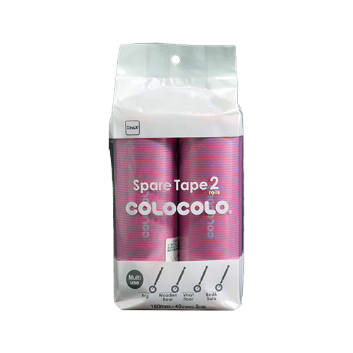 スペアテープ コロコロ コロフル 2巻入（製造終了 ※wine/lime